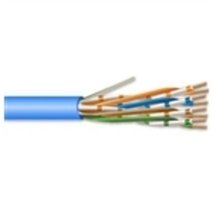 TEL234CAT6PLENBE - 4 Pair 23 AWG CMP CAT6 Cable - Blue