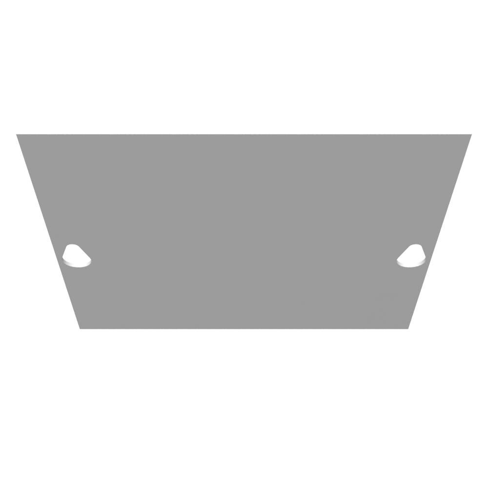 Picture of 66XSC1 - Front Cover Type 1 6x6 Screw Cover ANSI 61 Gray Steel