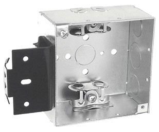 52171-MSBX - 52171-MSBX - Four Sq. Bracket Box 2-1/8" (4) MC/BX Connection Metal Bracket, 25 Pak