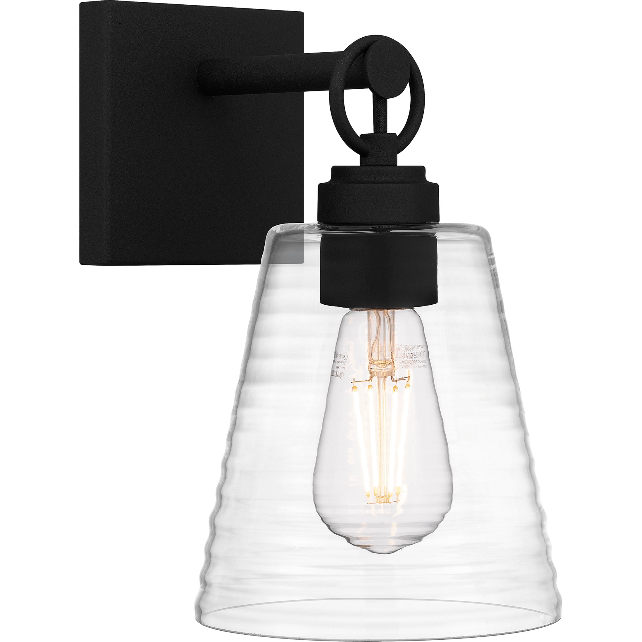 Picture of DAC8606EK - Dacosta 1 Light 6 inch Earth Black Wall Sconce Wall Light, Small