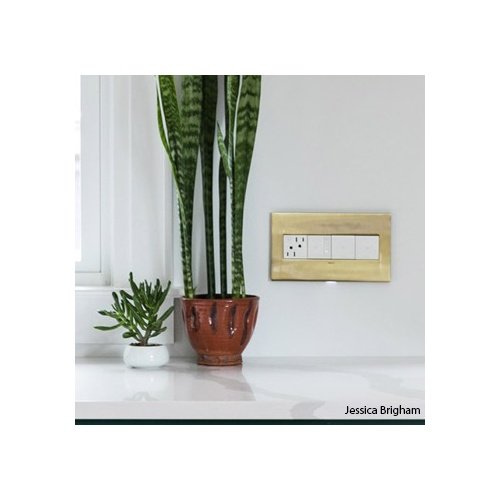 Picture of ASTP1532W4 - adorne® sofTap® Switch, White, with Microban®