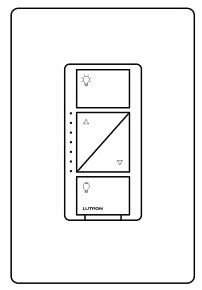 LUT PD-6WCL-BL 600W WALL BOX DIMMER BLACK