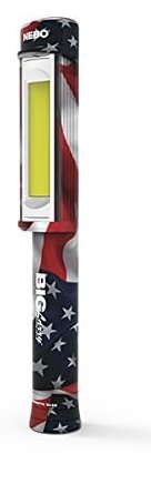 6493 - Nebo Big Larry 2 Battery Powered Aluminum Work Light 500 Lumens-Patriotic