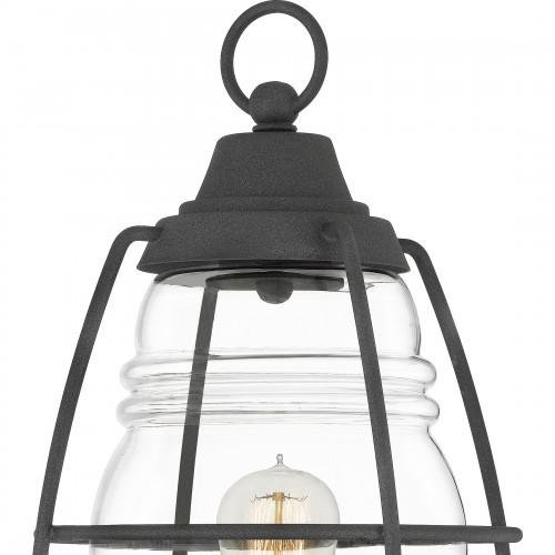 Picture of AMR9010MB - Admiral Outdoor post 1 light mottled black