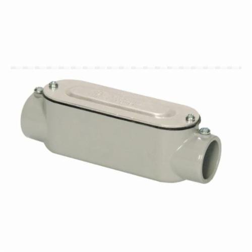 LB7ATCG - ALUMINUM SET-SCREW CONDUIT BODIES WITH COVER AND GASKET, 2-1/2”