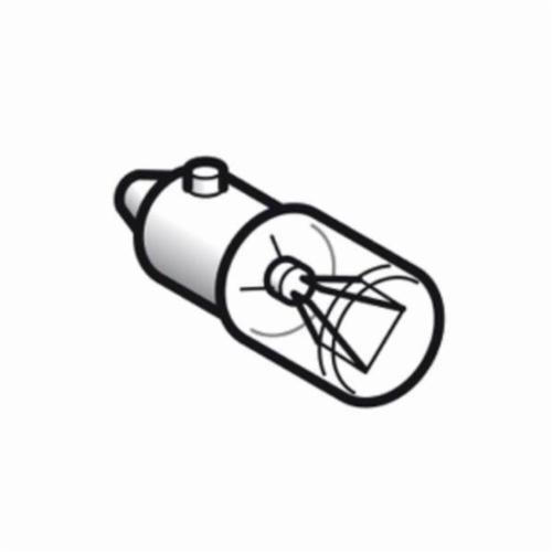 Picture of DL1CE130 - 22mm Push Buttons, clear incandescent bulb, with BA9s base, 120 to 130 V, 2.4 W