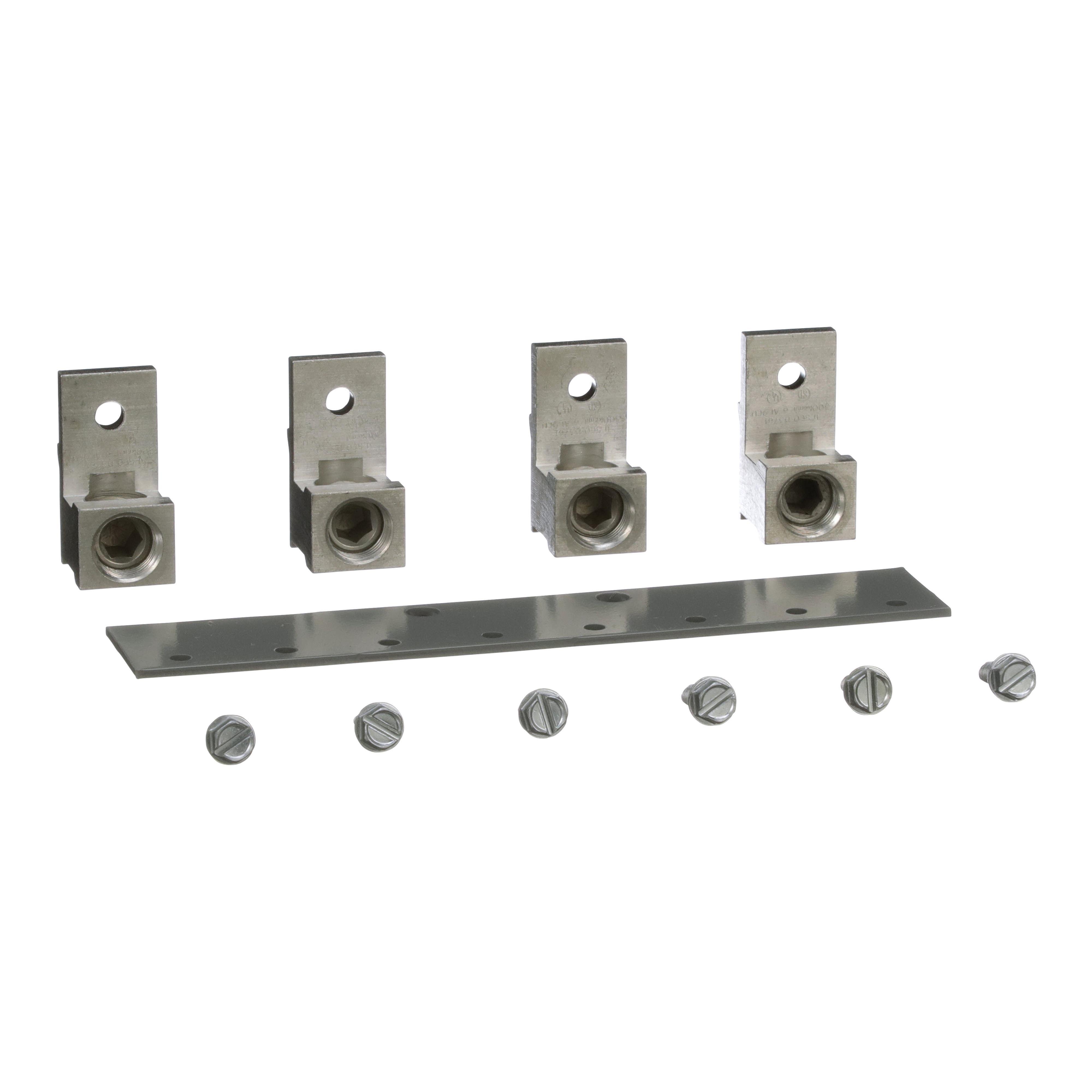 Picture of PKOGTA4 - Accessory, PowerPacT L, circuit breaker enclosure, service ground kit, 250 to 600A, 6 to 250kcmil