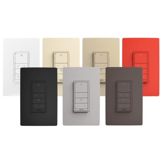 Picture of LMSW-641-S-W - DLM Wireless Slim Switch, 4B 1R, White