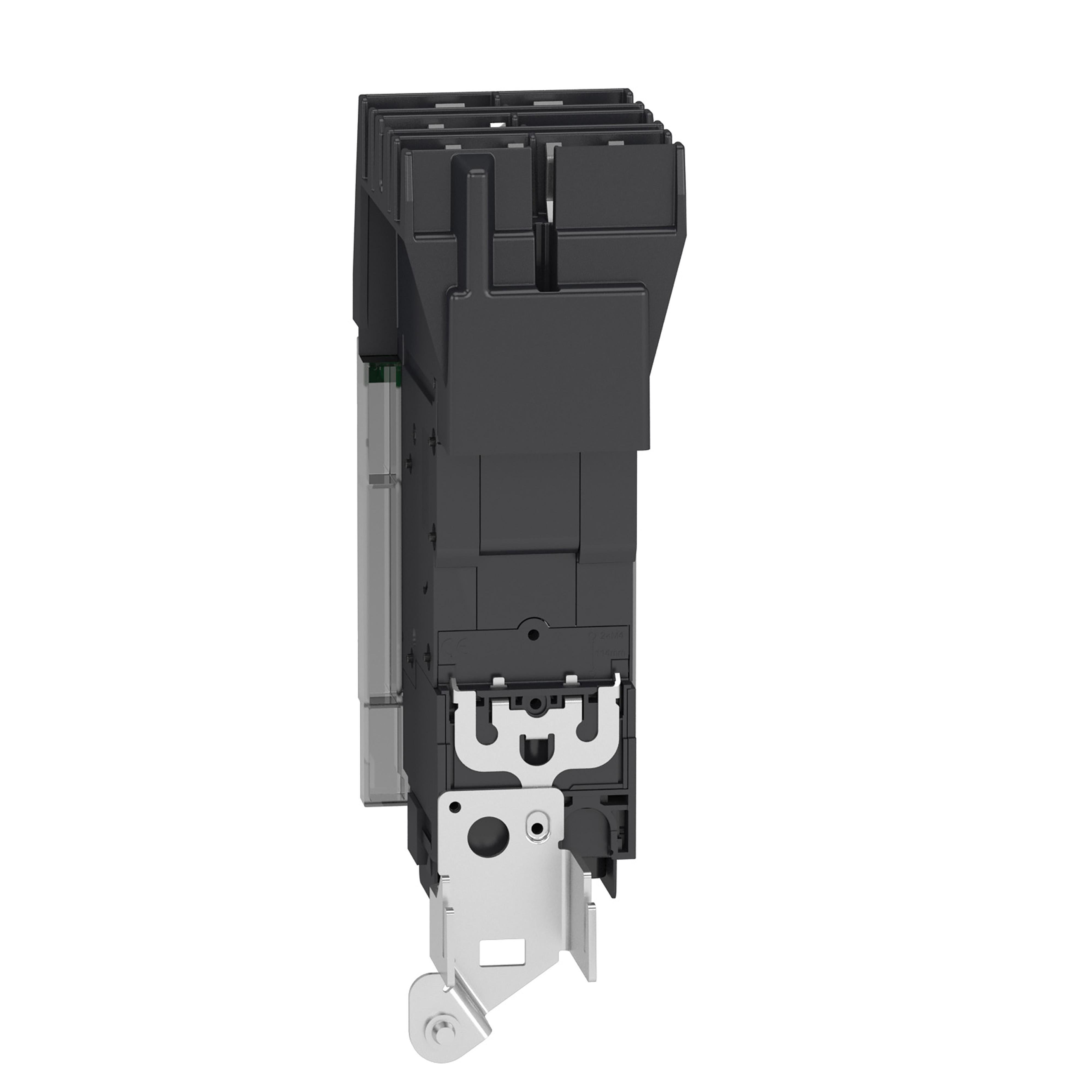 Picture of BGA24100Y1 - Circuit breaker, PowerPacT B, 100A, 2 pole, 480Y/277VAC, 35kA, I-Line, thermal magnetic, 80%, AB