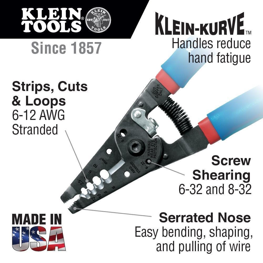 Picture of 11053 - Klein-Kurve® Wire Stripper/Cutter