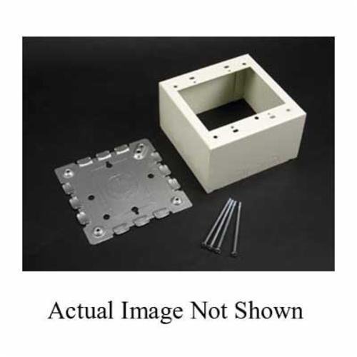 Picture of V5744-2 - Wiremold 500/700 Series Two-Gang Extra Deep Switch and Receptacle Box Fitting, Ivory