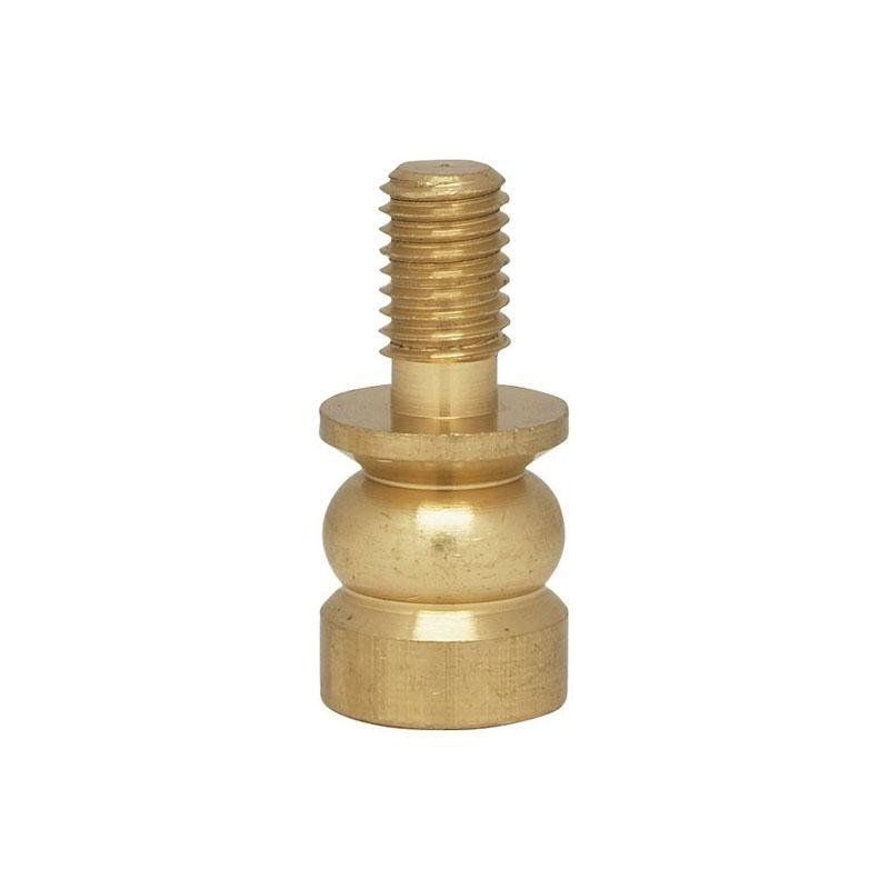 Picture of 90-1562 - Solid Brass Riser, 1/4-27, Burnished And Lacquered, 1/2" Height