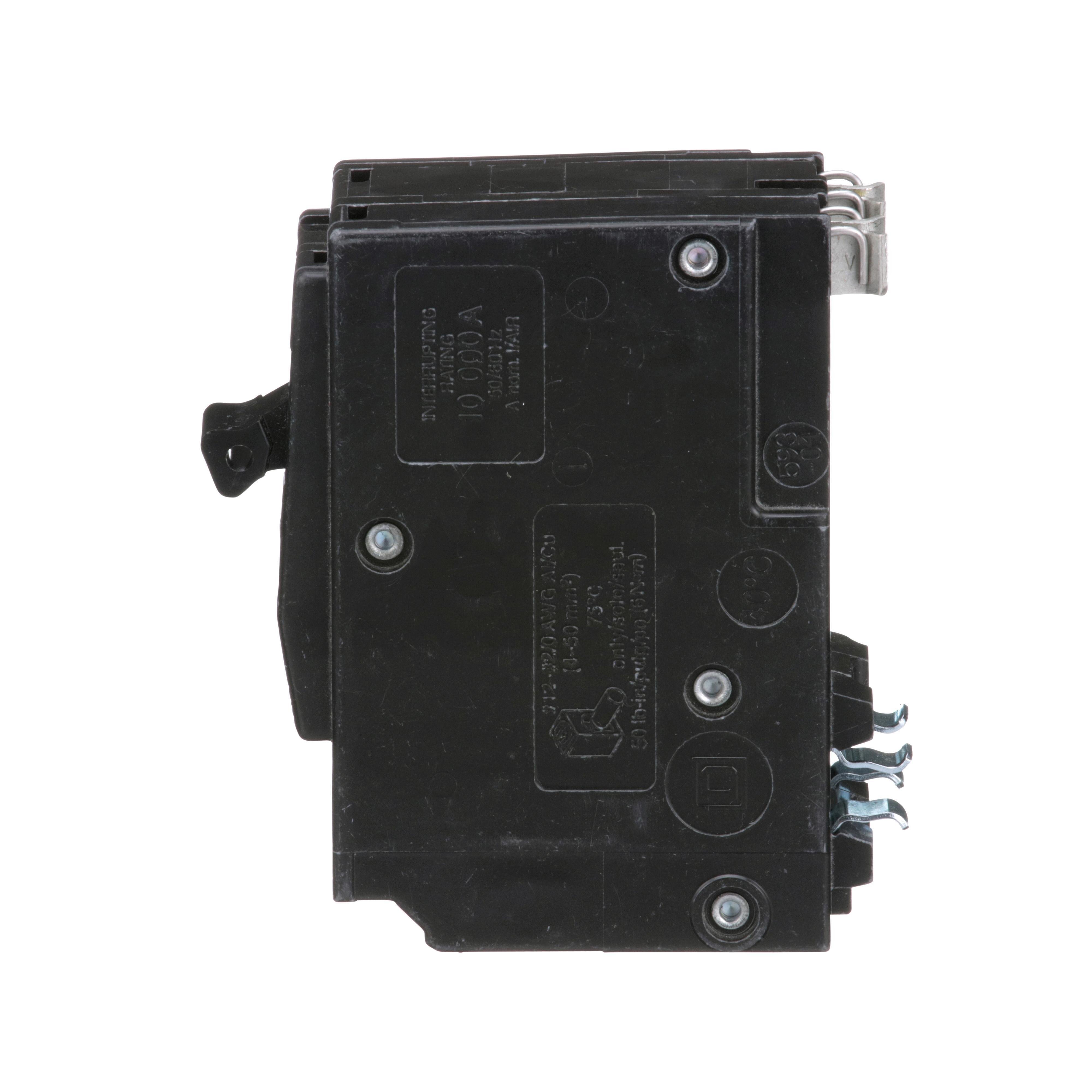 Picture of QO2100 - Mini circuit breaker, QO, 100A, 2 pole, 120/240VAC, 10kA, plug in