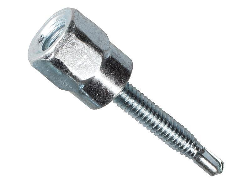Picture of JRSV37200 - Thread Rod 1/4 X 2 Mtl V-Mt Ancr St-zn (Jar 25)