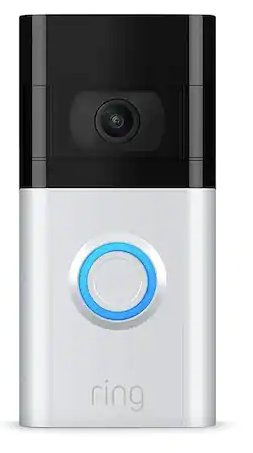 8VRSLZ-0EN0 - Video Doorbell 3 - Smart Wireless Doorbell Camera with Dual-Band WiFi, Quick Release Battery, 2-Way Talk, Night Vision