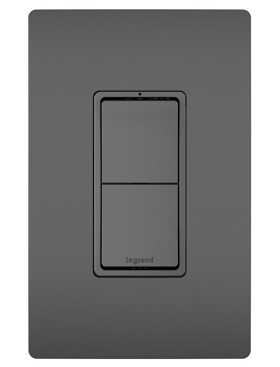 Picture of RCD11BK - radiant® Two Single-Pole Switches, Black