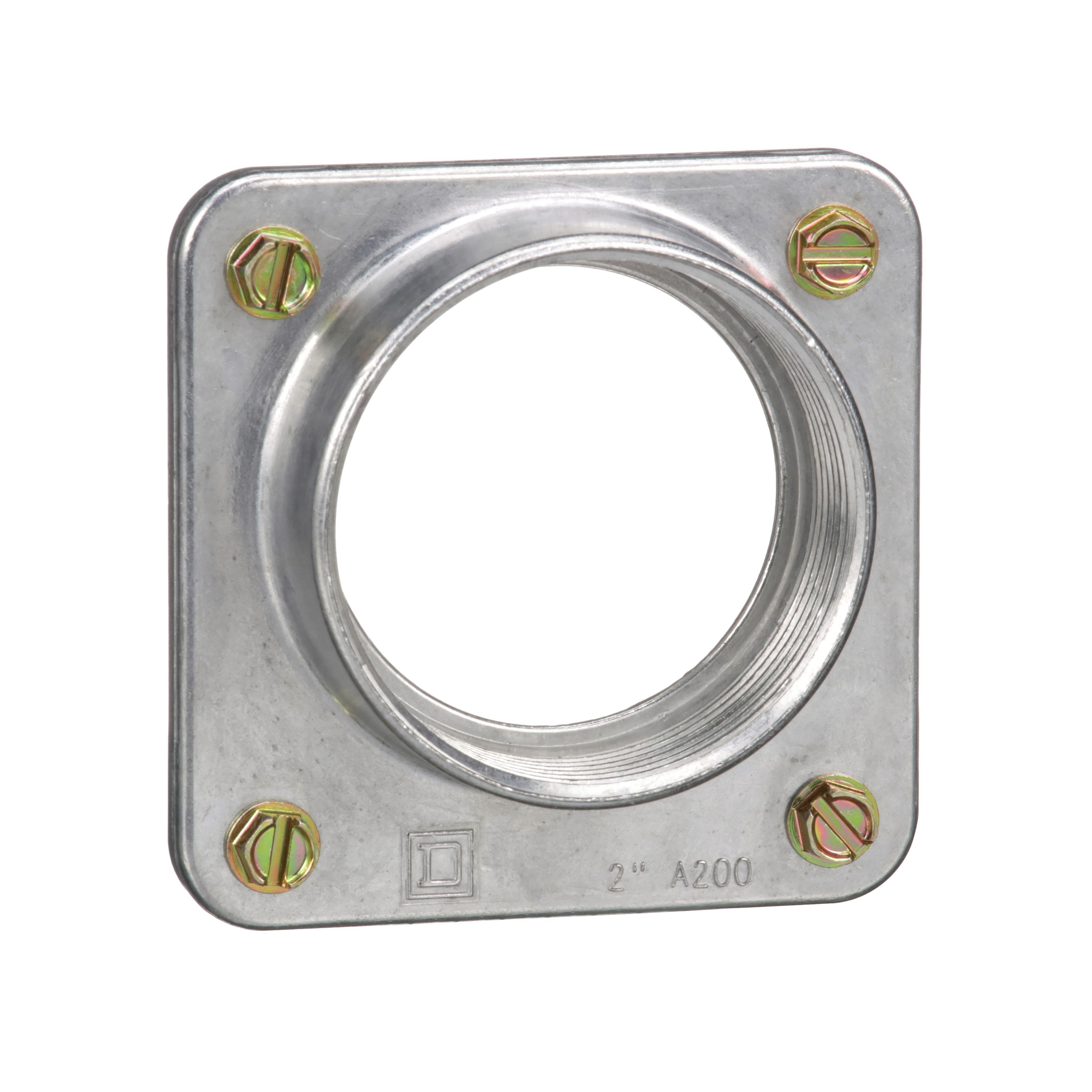 A200 - Meter pak accessory, hub, 2.00in wire size, Series A, rainproof, 3.31in