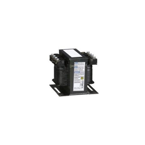 9070T150D3 - Transformer, Type T, industrial control, 150VA, 1 phase, 208V primary, 120V secondary, 55C rise