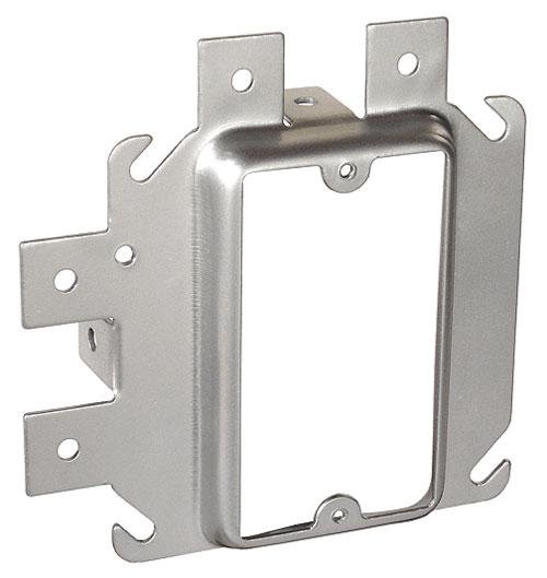 SLR-158 - Four Square Raised 1-Gang Prefab Box Mount Ring, 5/8" Drywall, 25 Pak