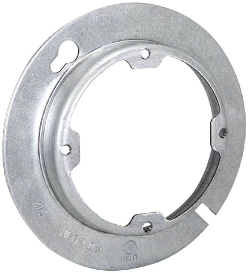 4R100X - 4" OCT. BOX STEEL COVER 1" RAISED OPEN, DUAL DIR.