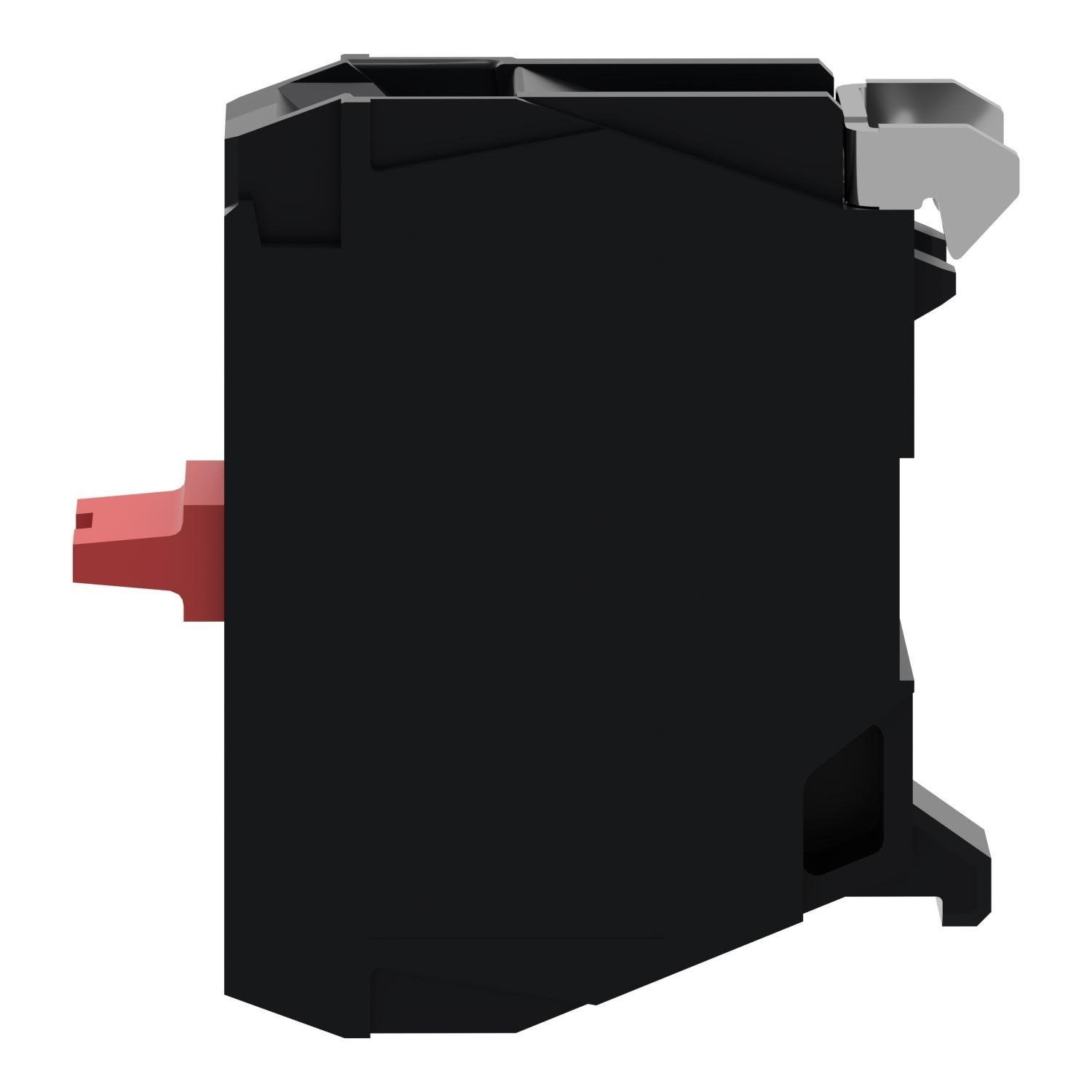 Picture of ZENL1121 - Harmony, 22mm Push Button, contact block, panel mount, 1 NC, screw clamp terminal