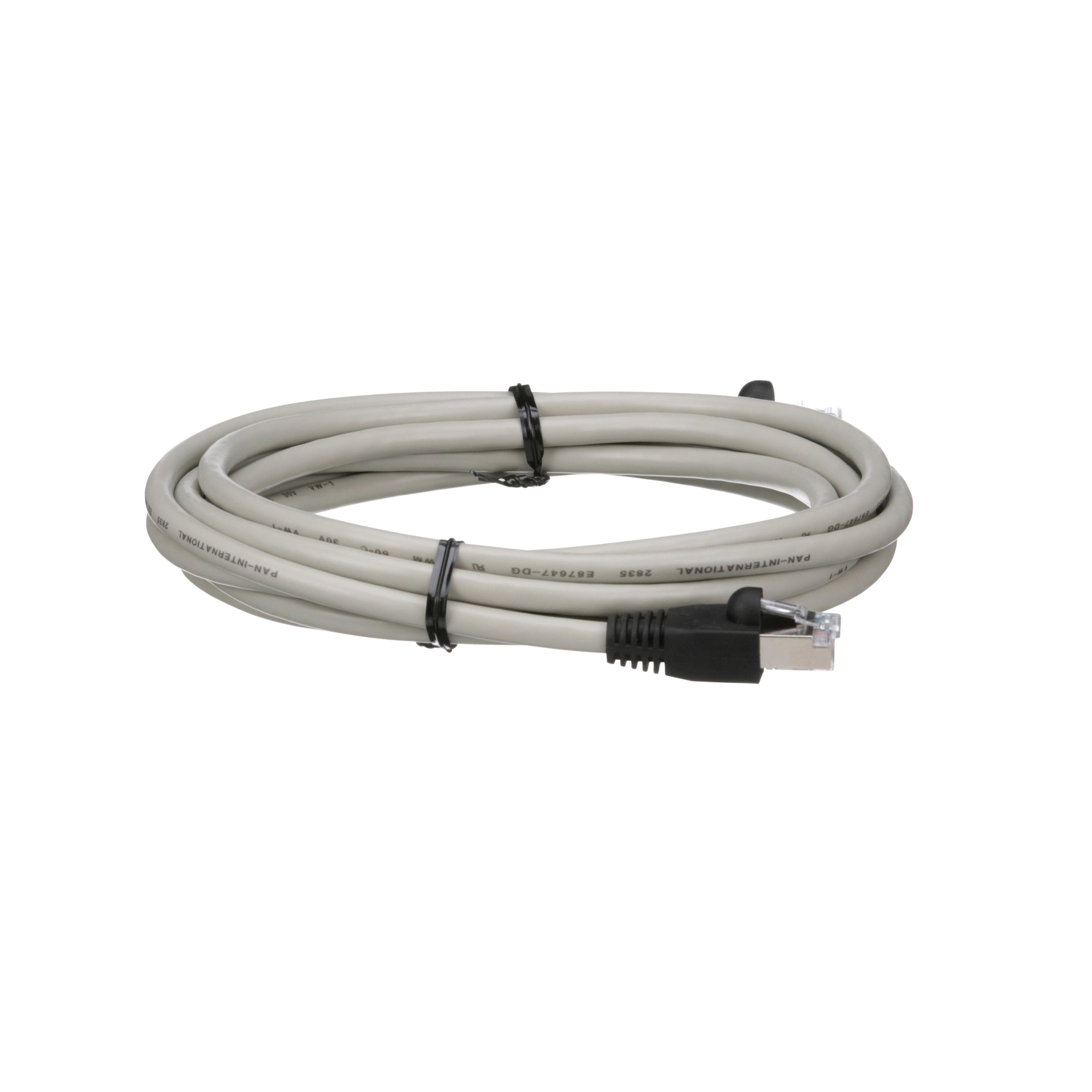 Picture of VW3A1104R30 - remote cable, Altivar, for graphic display terminal, 3 meters