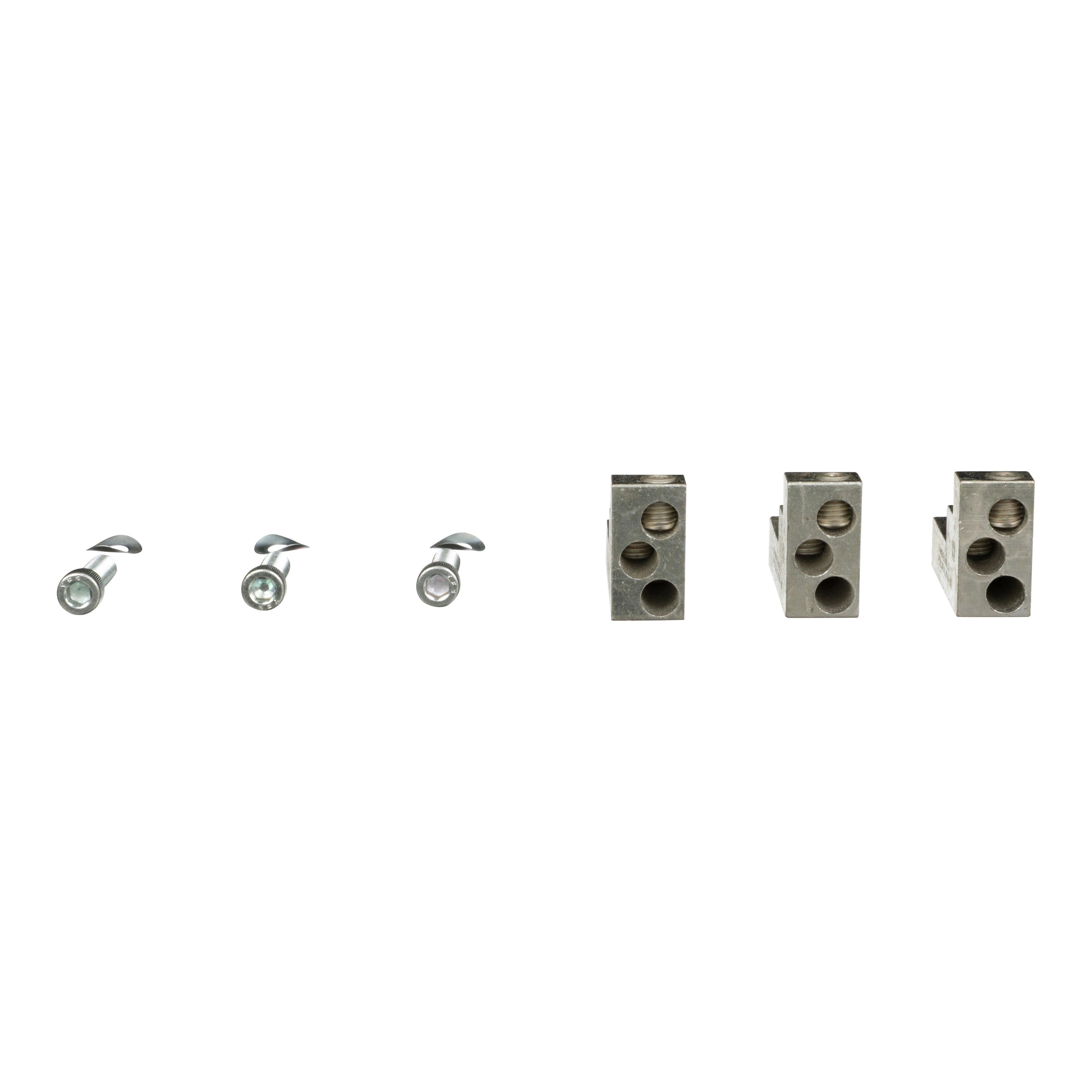 Picture of PDC3FA2 - Circuit breaker accessory, PowerPacT, power distribution connectors, aluminum or copper, qty 3