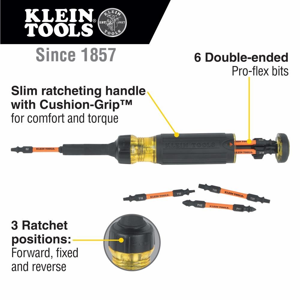 Picture of 32313HD - 13-in-1 Ratcheting Impact Rated Screwdriver