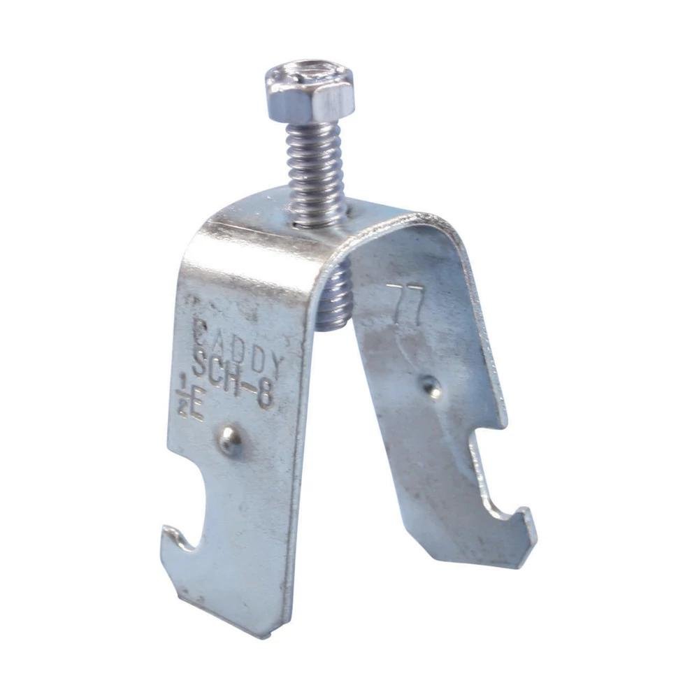 SCH12 - Single Piece Strut Clamp for Conduit, 0.57"–0.92" OD, 3/4" EMT, 1/2" Rigid/Pipe