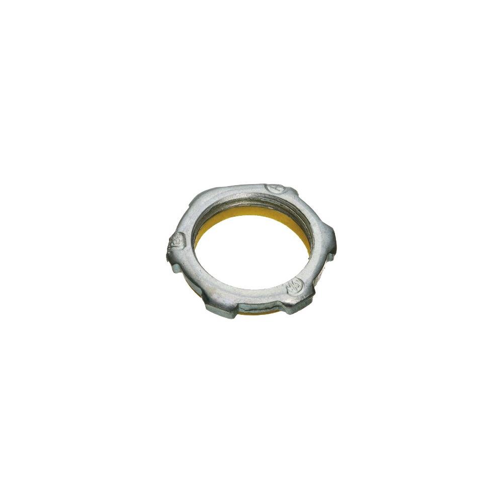 SL50 - Steel sealing locknut with pvc molded seal. Trade Size 1/2".