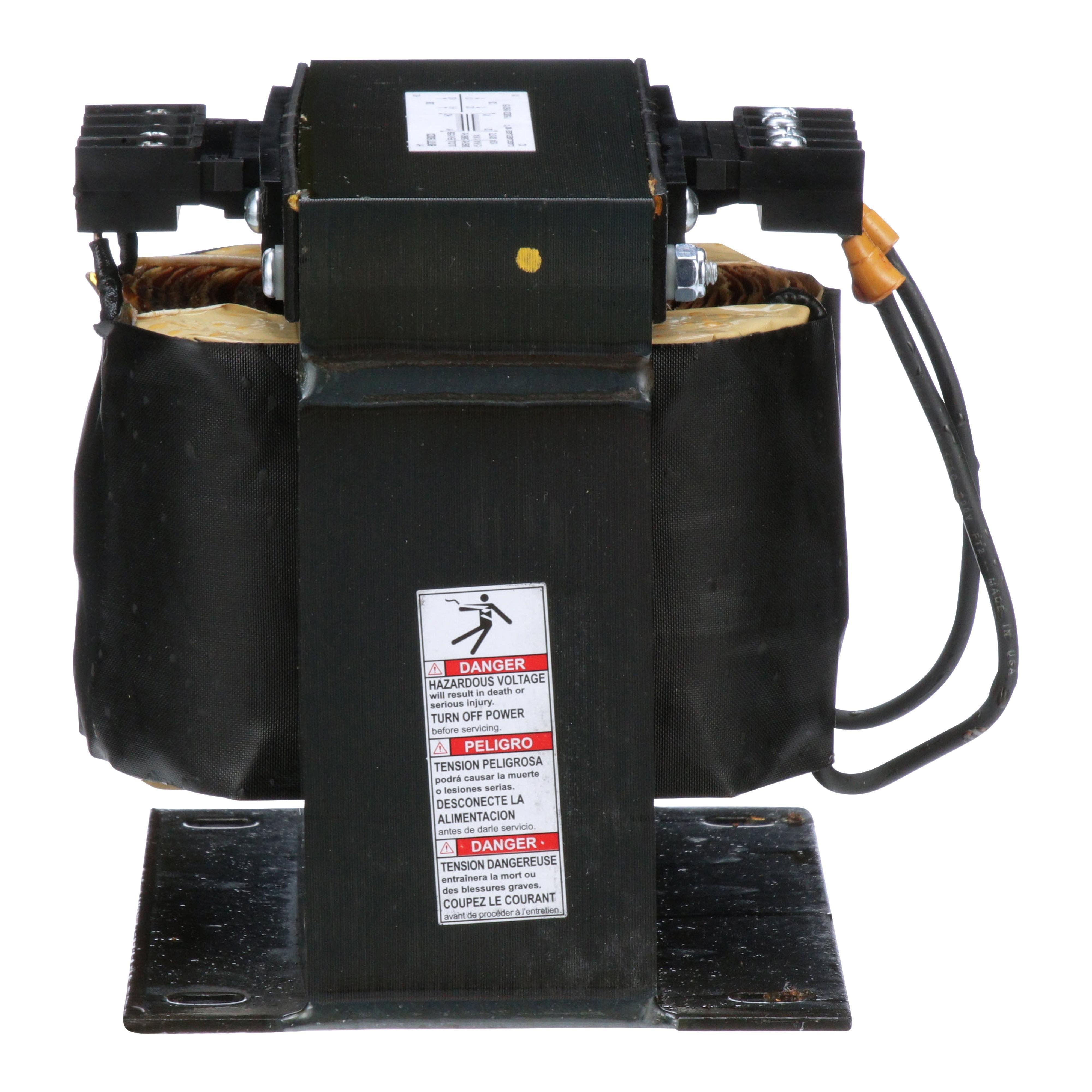 Picture of 9070T1500D3 - Transformer, Type T, industrial control, 1500VA, 1 phase, 208V primary, 120V secondary, 115C rise