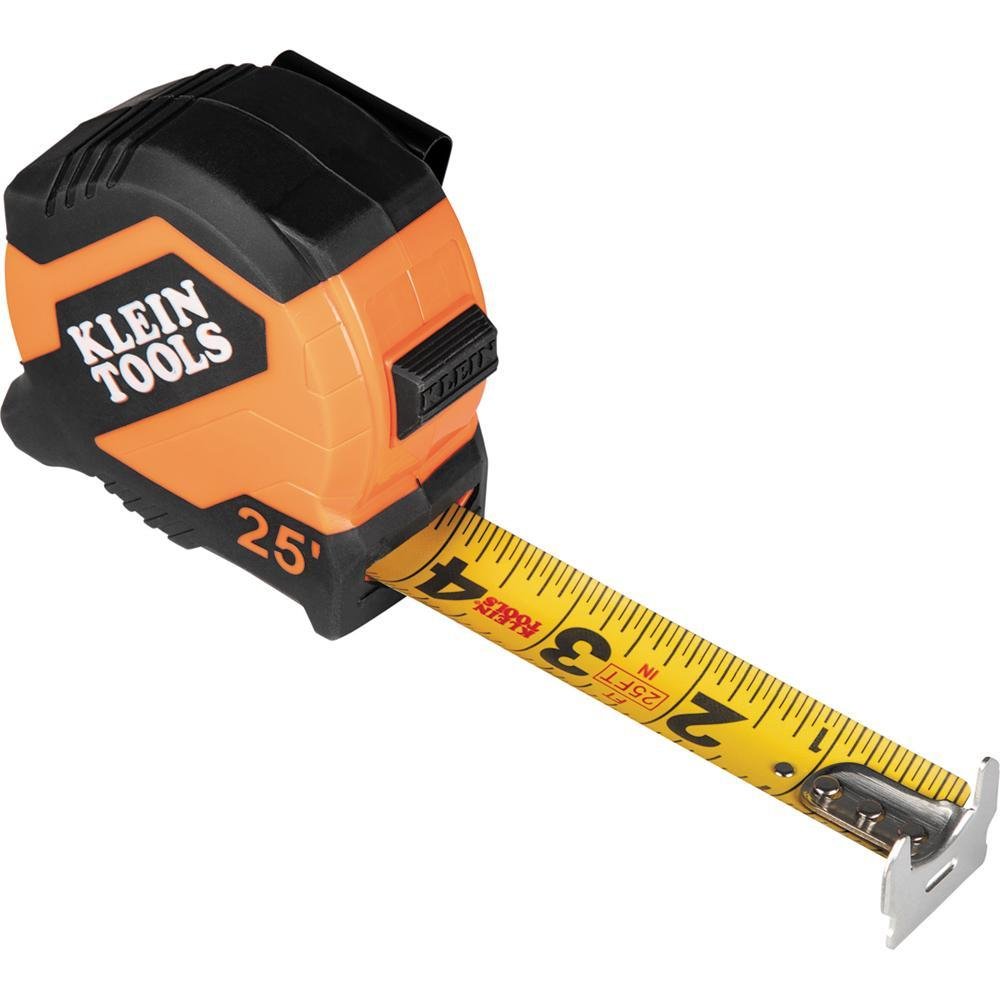 90525 - Tape Measure, 25-Foot Compact, Double-Hook