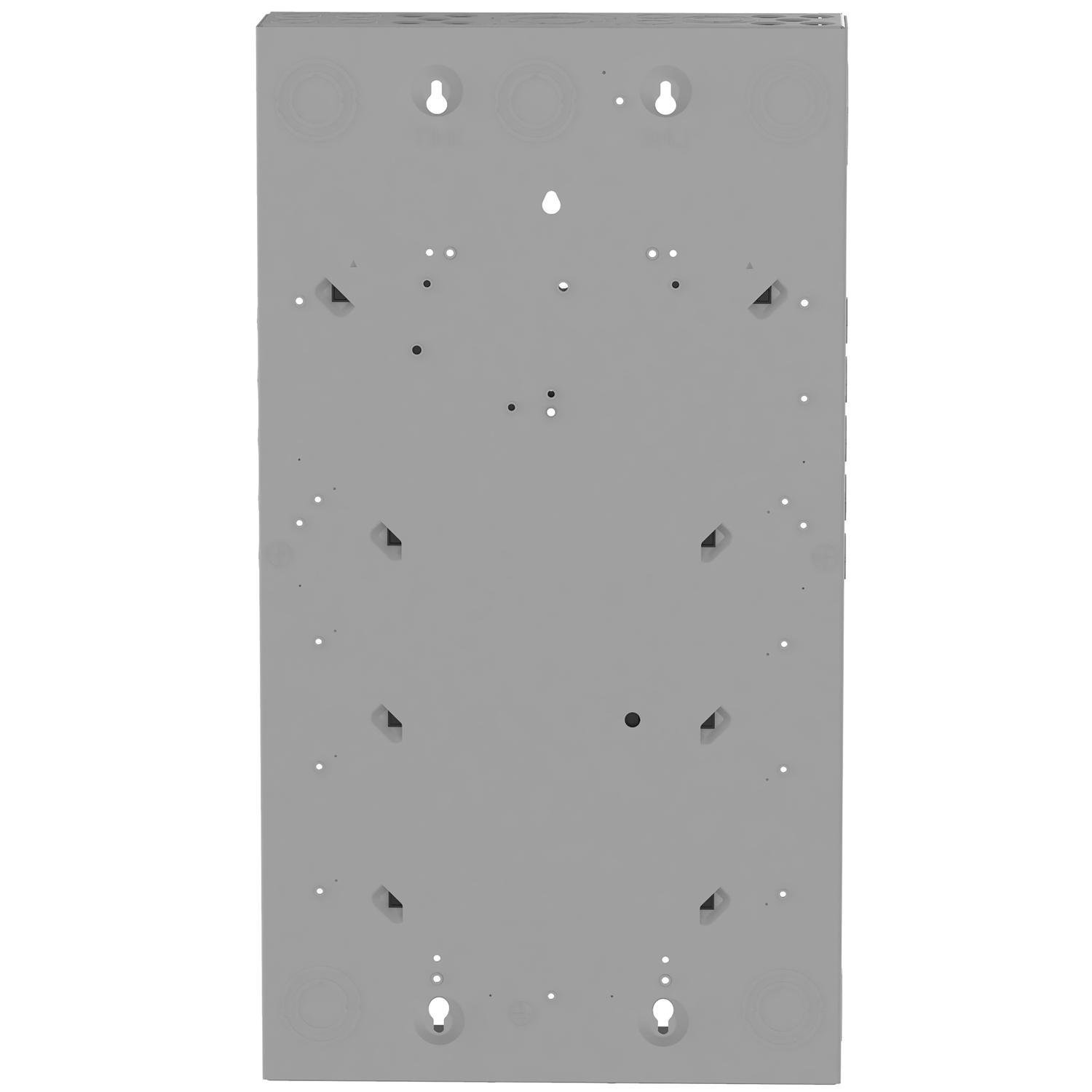 Picture of QO132M100P - Load center, QO, 1 phase, 32 spaces, 38 circuits, 100A convertible main breaker, PoN, NEMA1