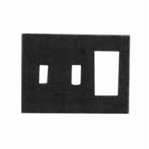 97443 - 3 Gang Stainless Steel Combo Plate, 2 Toggle 1 GFI