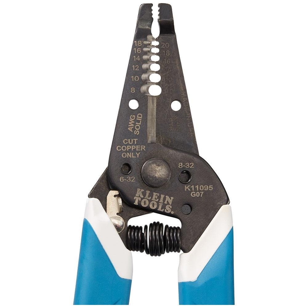 Picture of K11095 - Klein-Kurve® Wire Stripper / Cutter, 8-20 AWG