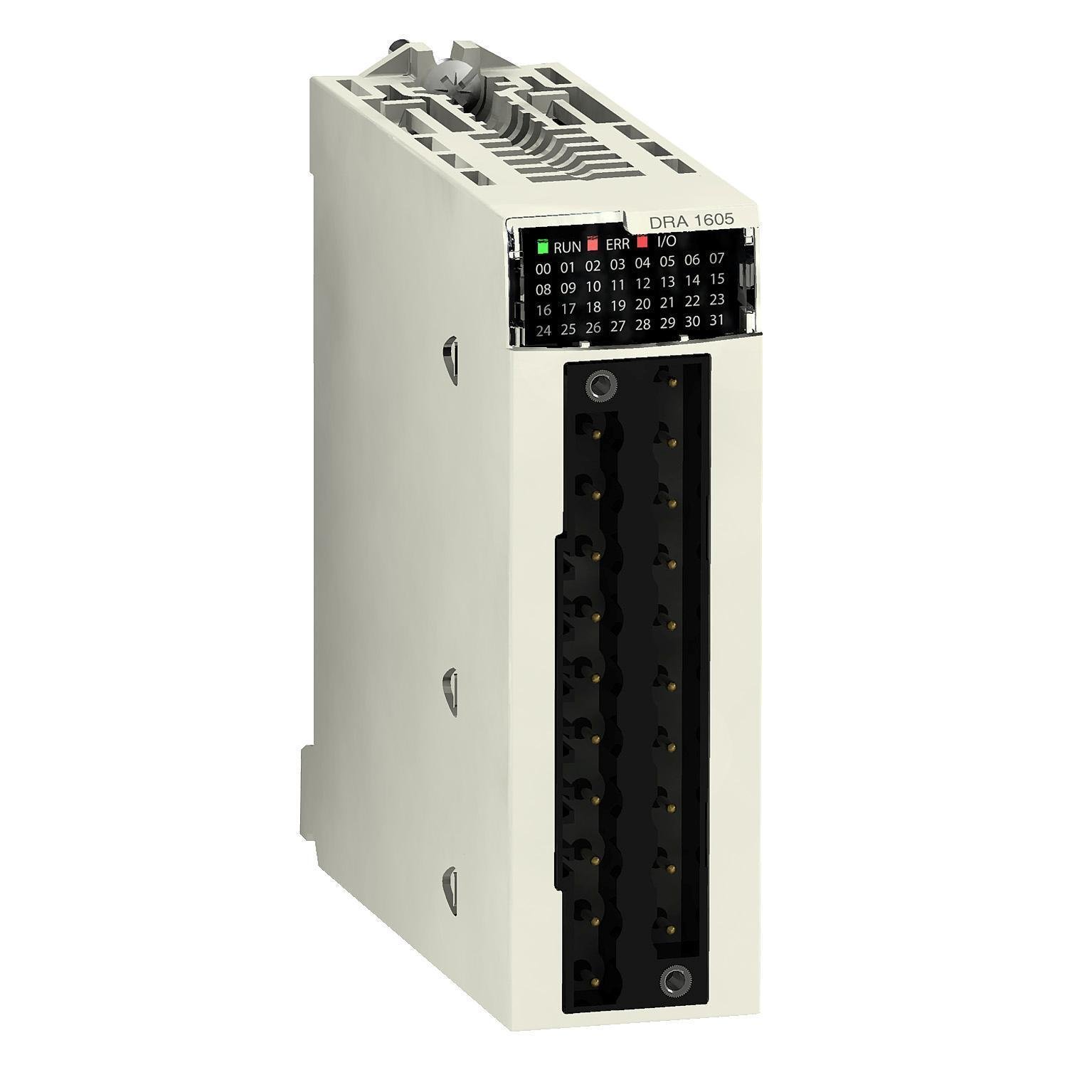 BMXDRA1605 - discrete output module, Modicon X80, 16 NO relay outputs, 24 to 240V AC, 24 to 48V DC