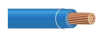 THHN-250-STR37-BLU-CU-3000R - THHN - 250 KCMIL - 37 Strands - Blue - Soft Annealed Copper - 3000' Reel