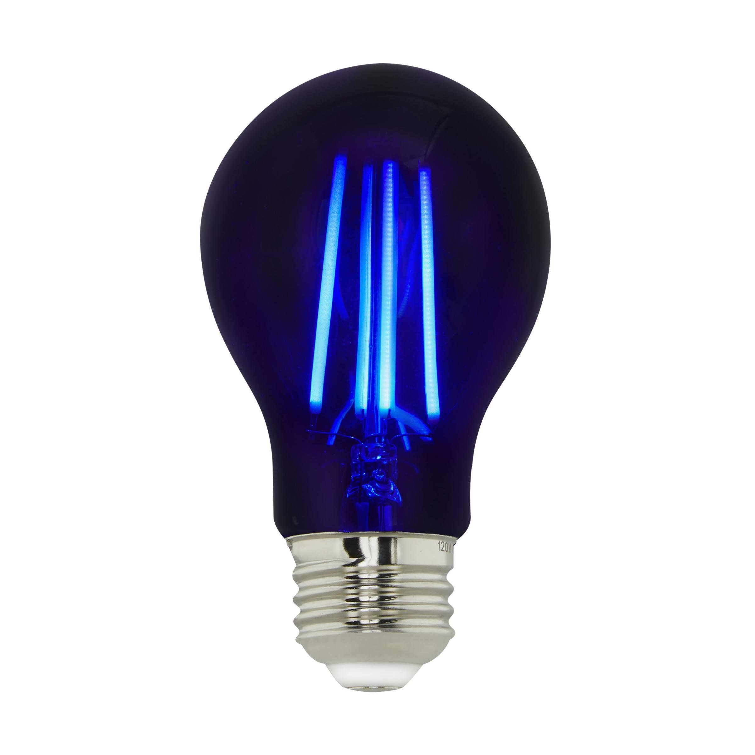 Picture of S14990 - 6.5 Watt - LED A19 - Black Light Bulb - Medium Base - 120 Volt