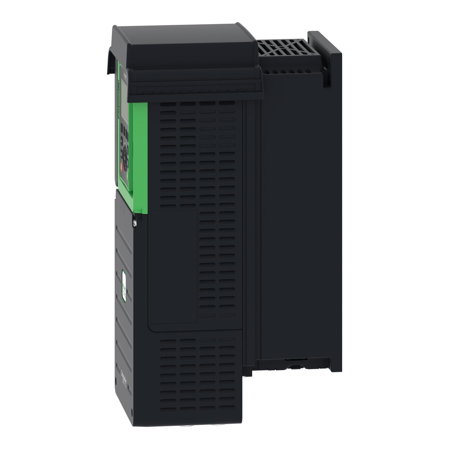 Picture of ATV930U75N4 - Variable Speed Drive, Altivar Process ATV900, ATV930, 7.5kW, 400 to 480V, with braking unit, IP21