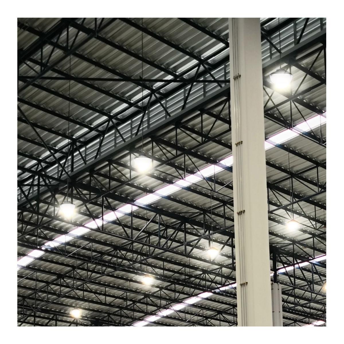 Picture of 65/770R3 - Wattage 80W/100W/120W and CCT Selectable 3K/4K/5K LED UFO High Bay - 120-347 Volt - Black Finish