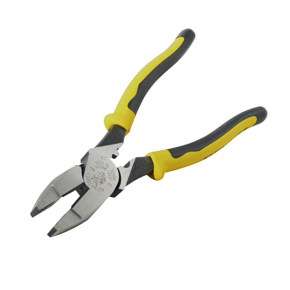 J213-9NECR - Journeyman™ Pliers Connector Crimp Side Cut 9-Inch