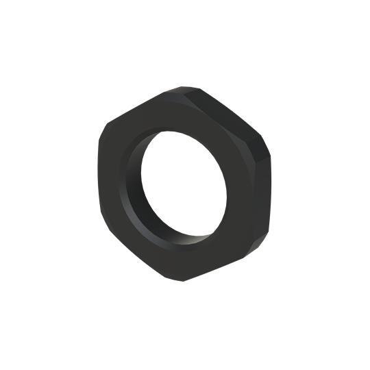 BMN-M16 - LOCKNUT PA6 M16X1.5 BLK