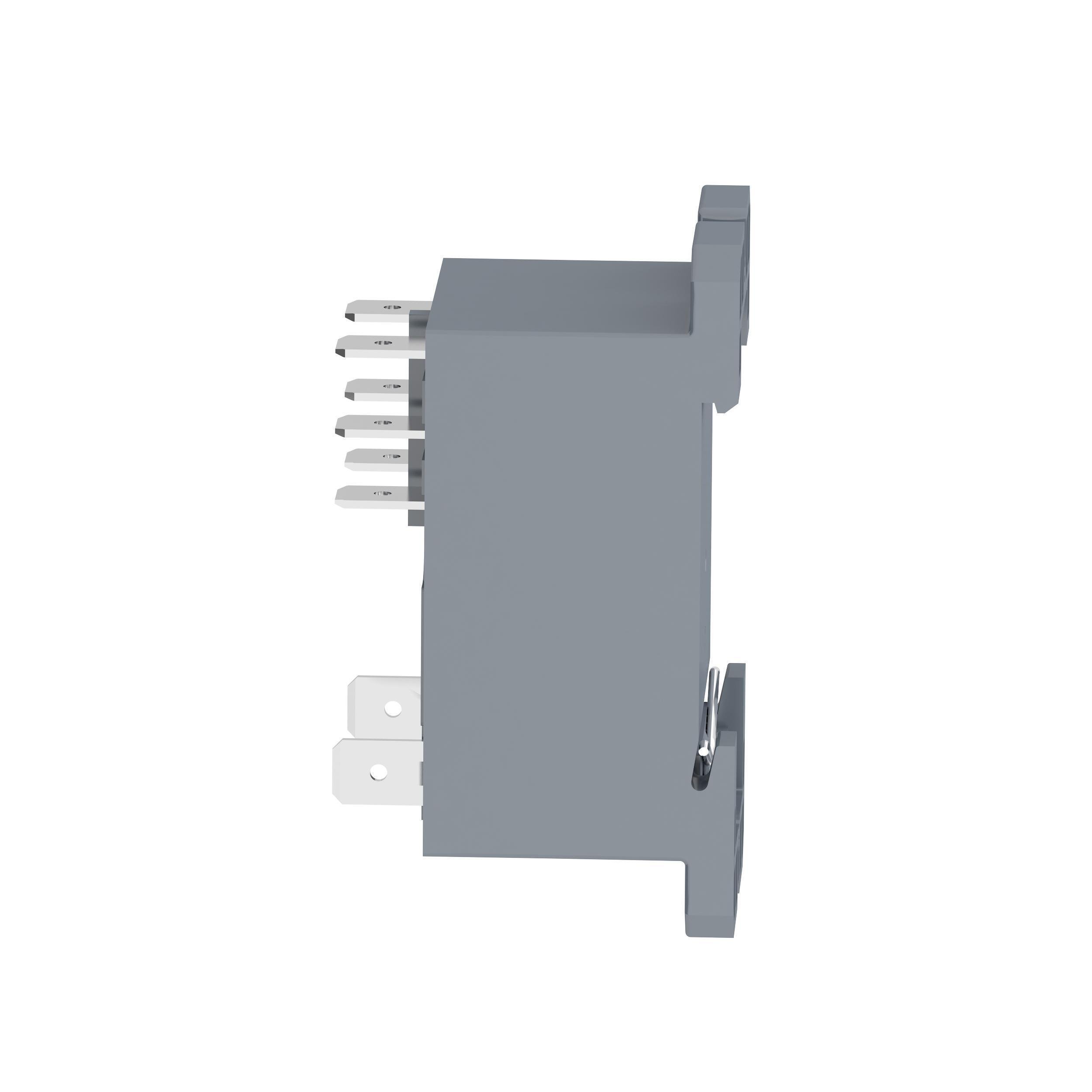 Picture of RPF2BF7 - power relay, Harmony electromechanical relays, DIN rail or panel mount relay, 30A, 2CO, 120V AC