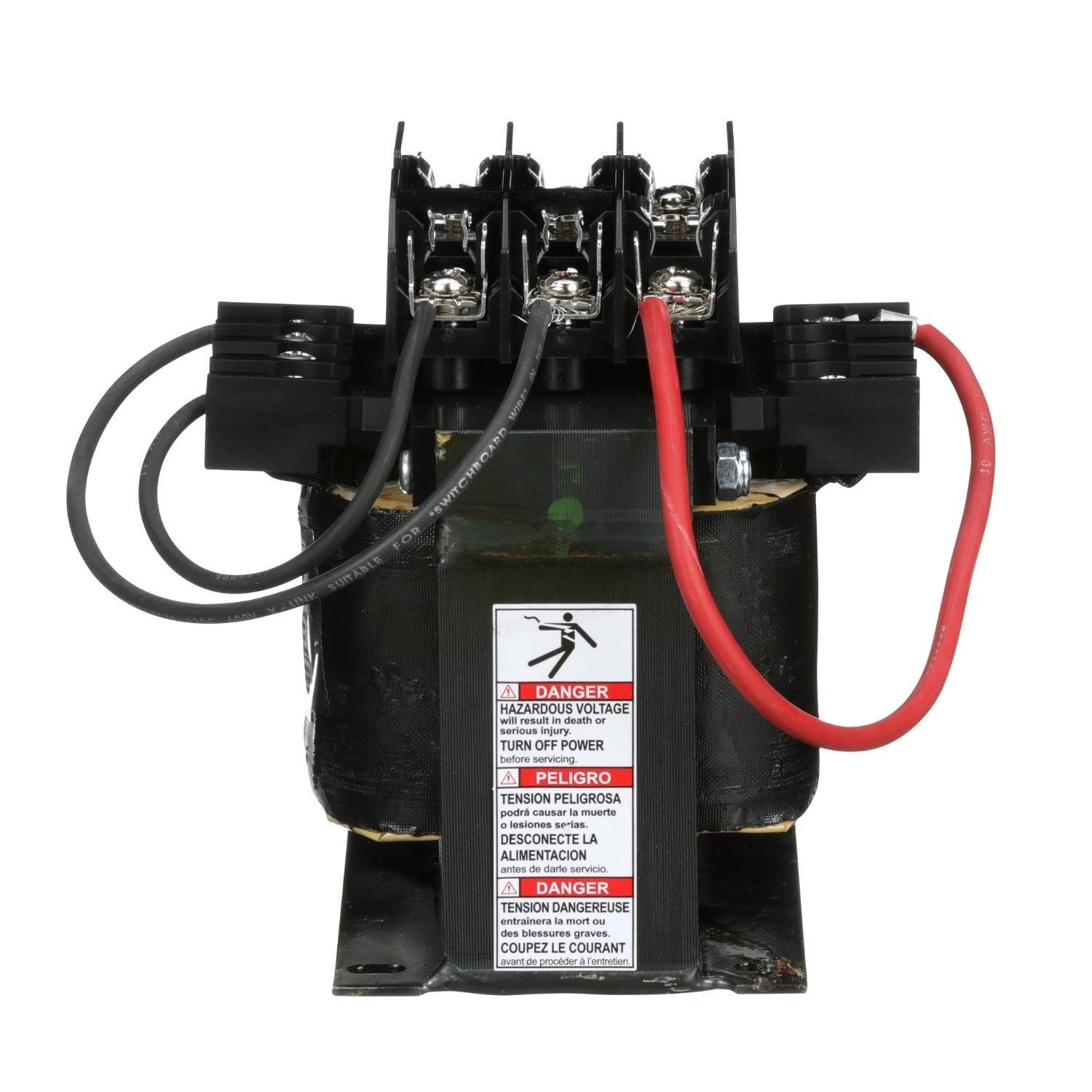 Picture of 9070TF300D1 - Industrial control transformer, Type TF, 1 phase, 300VA, 240x480V primary, 120V secondary, 50/60Hz