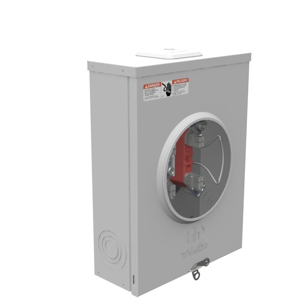 Picture of U7040-XL-TG - 4 Terminal Ringless Small Closing Plate Triplex Ground