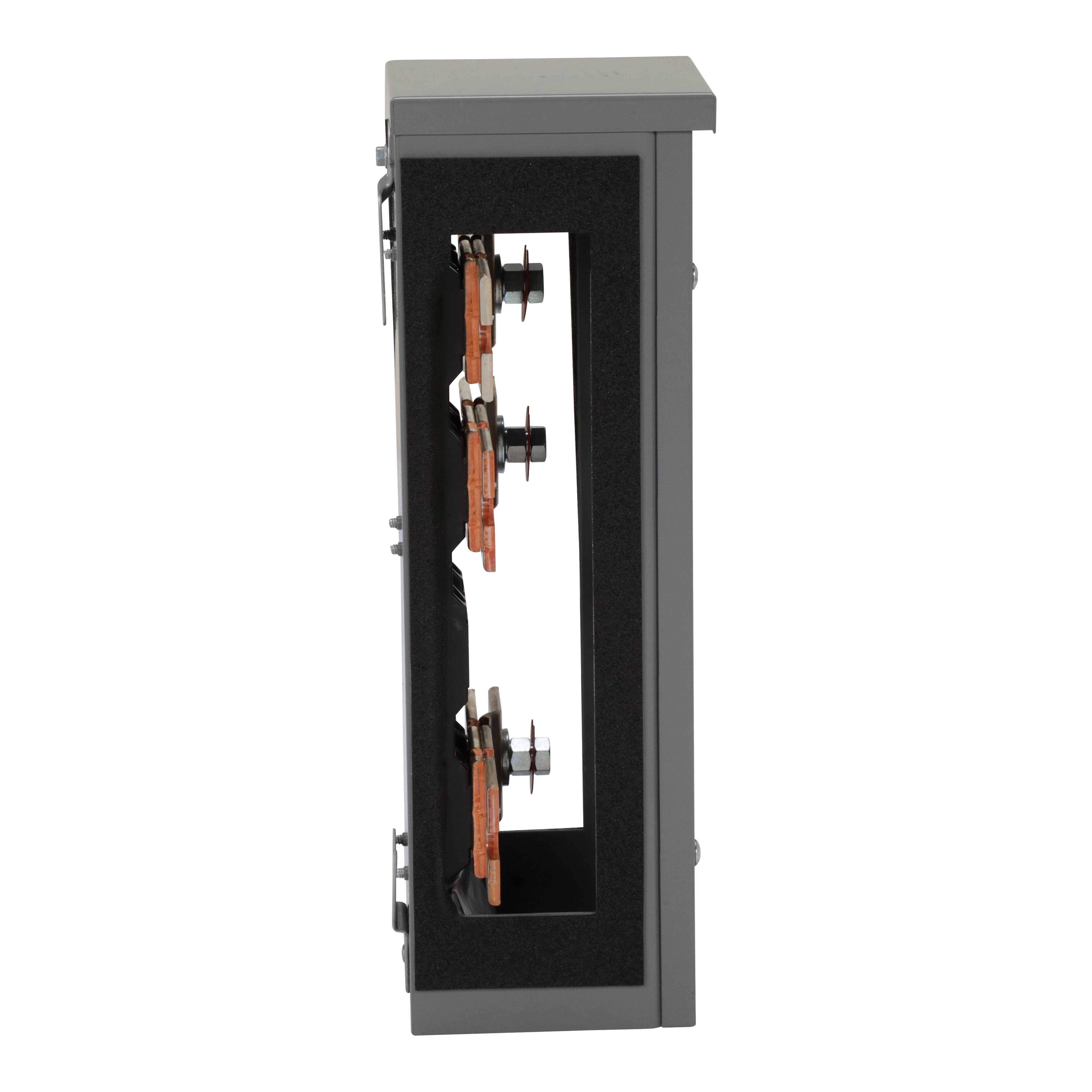 Picture of EZM1EXT6 - Meter accessory, EZ Meter-Pak, bus extension, 1 phase, 1200A bus, 6in W