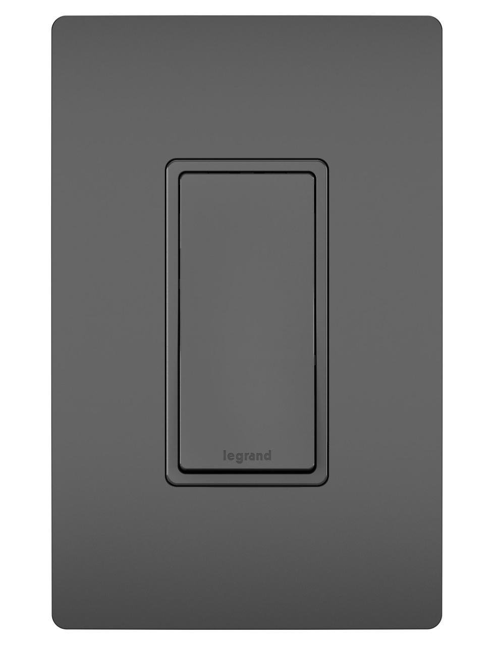 Picture of TM870-BK - radiant® 15A Single-Pole Switch, Black