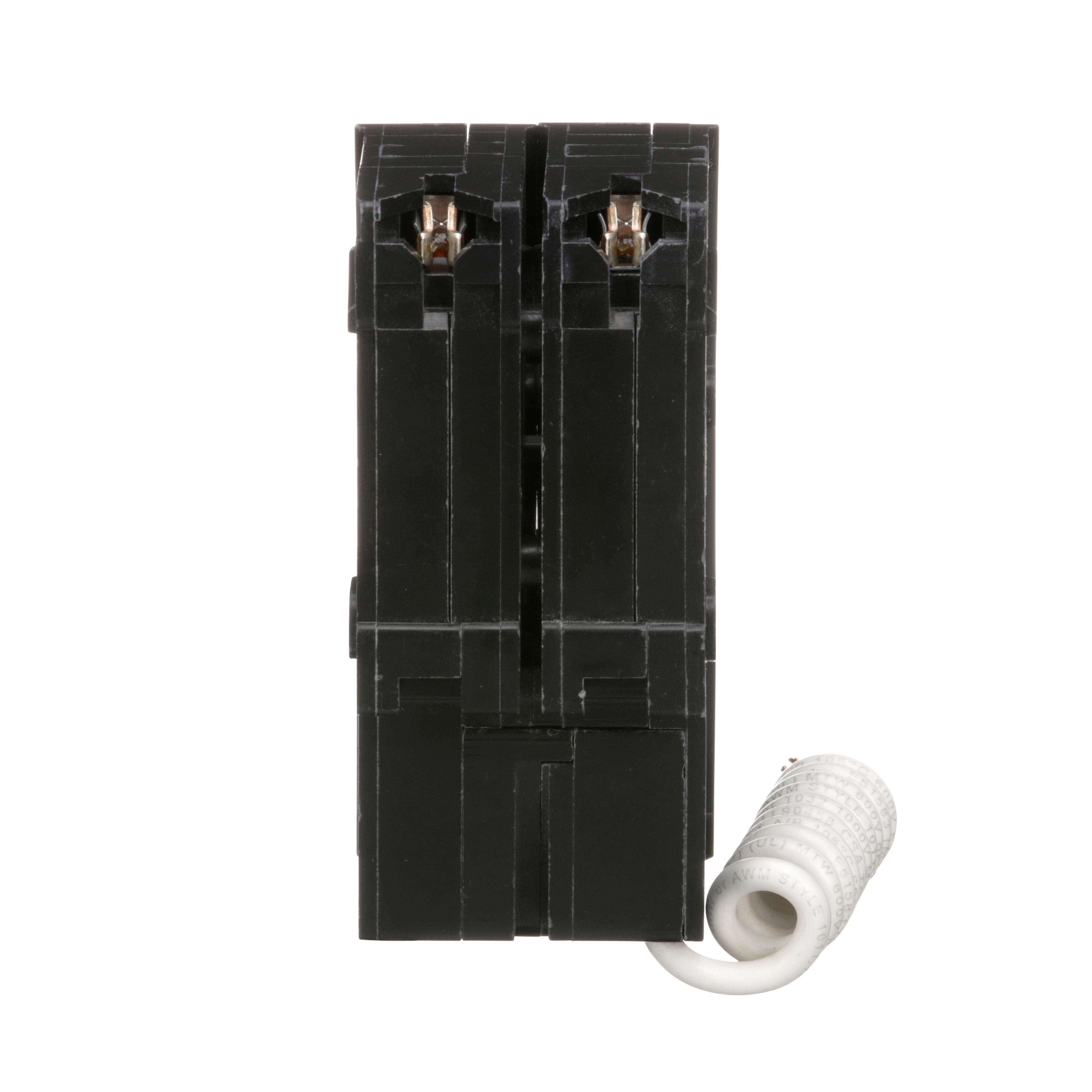 Picture of HOM230GFI - [TAA] Mini circuit breaker, Homeline, 30A, 2 pole, 120/240VAC, 10kA AIR, ground fault class A, plug in, UL