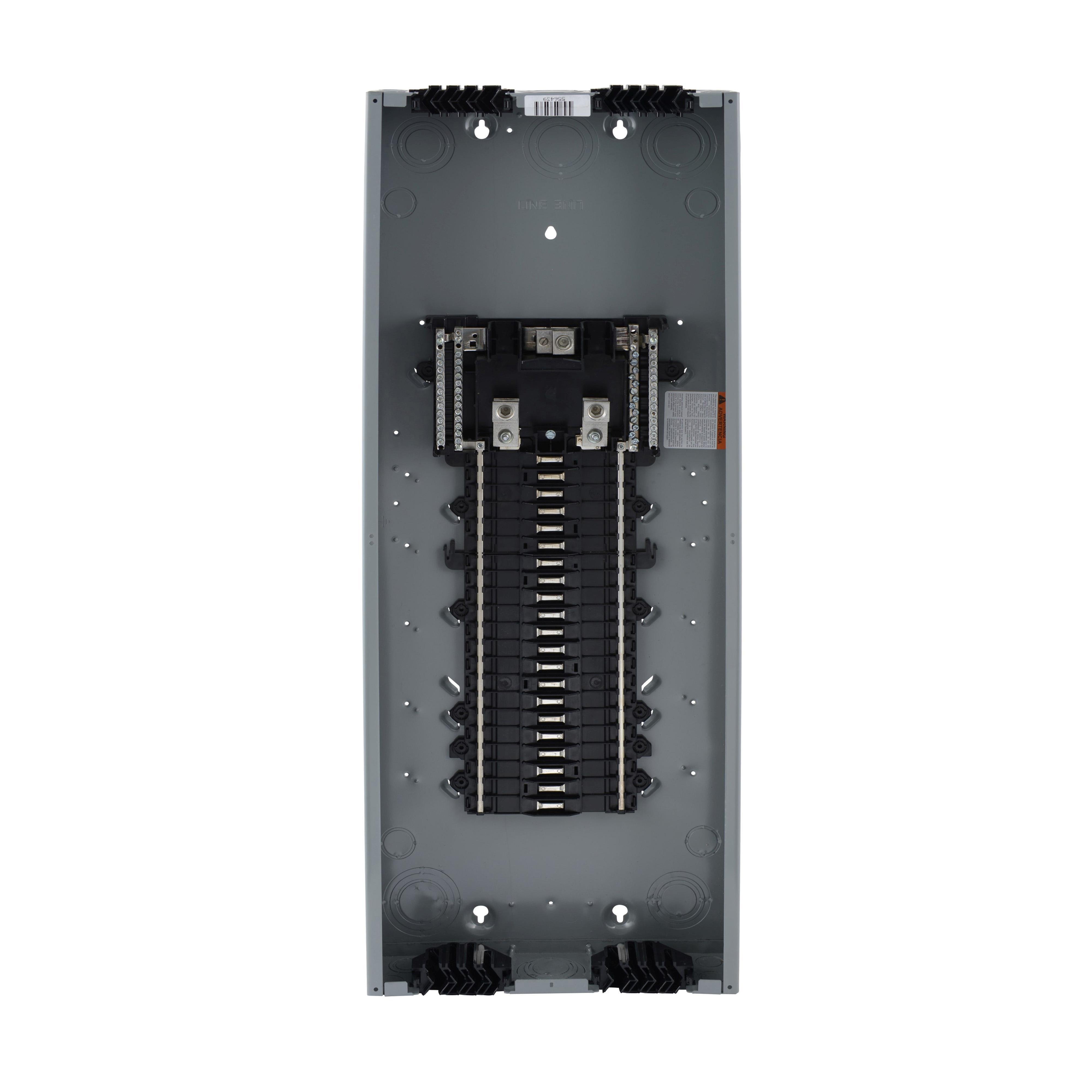 QO142L225PQG - Load Center, QO, Qwik Grip, Main Lug, Plug On Neutral, 24SP, 125A, NEMA1 W/GND