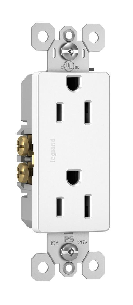 Picture of 885-W - radiant® Outlet, White